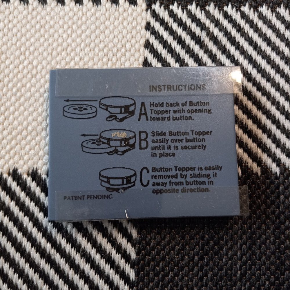 Swank Button Toppers - Picture 2 of 3